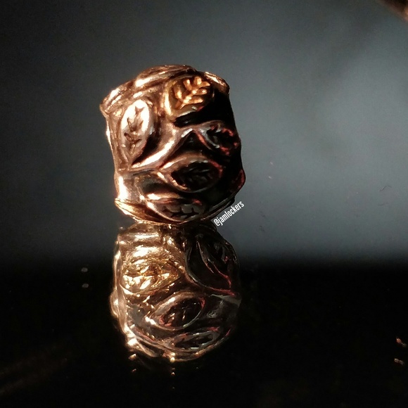 Tree of life Pandora charm with 14K gold - Picture 1 of 4